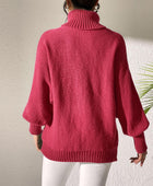 Turtleneck Long Sleeve Sweater