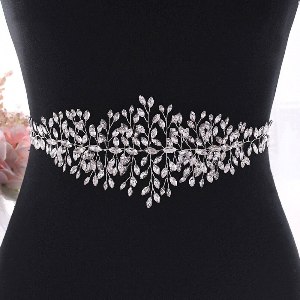 Luxury Rhinestone Girdle Belt