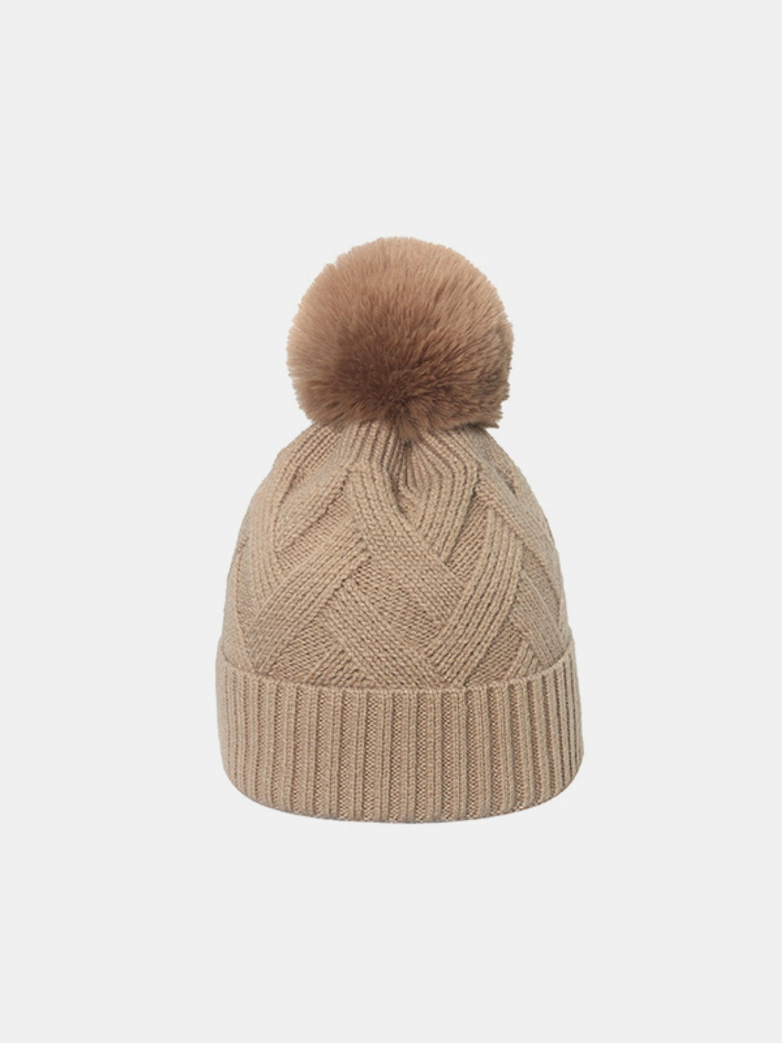 Roll Rim Hat with Pompom - Body By J'ne
