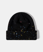 Confetti Rib-Knit Cuff Beanie