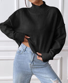 Turtleneck Long Sleeve Sweater