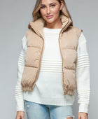 Snobbish Fine Fur Lining Quilted Vest