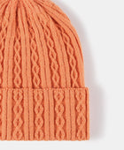 Mixed Knit Cuff Beanie