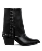 Mariachi Stud Embellished Foldover Boots