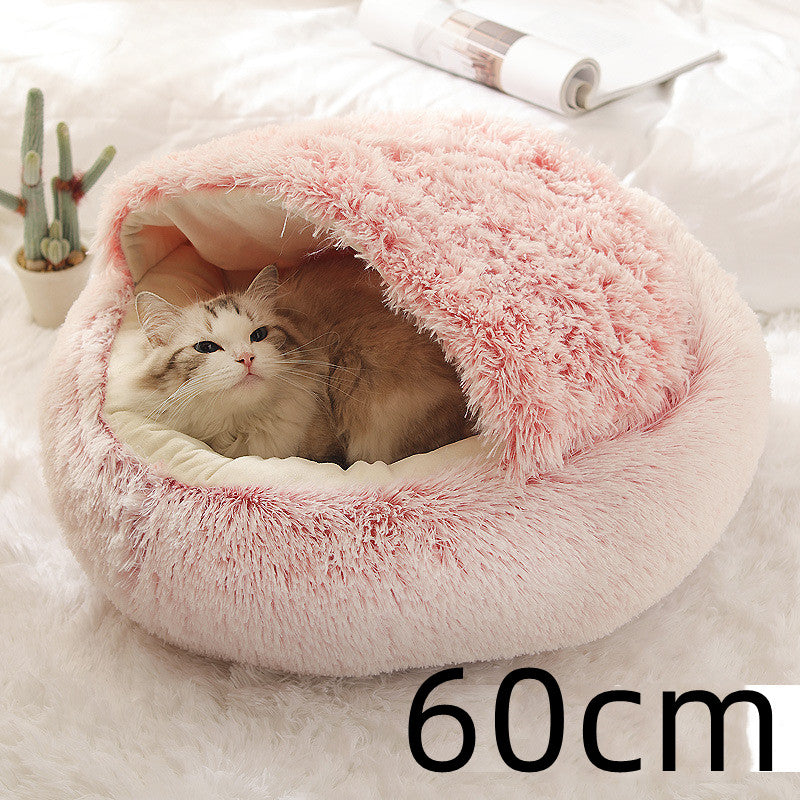 2 In 1 Dog And Cat Plush Bed - Body By J'ne