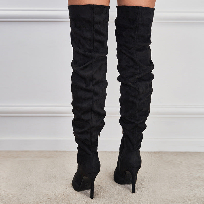 The Italy Over The Knee Boots - Body By J'ne