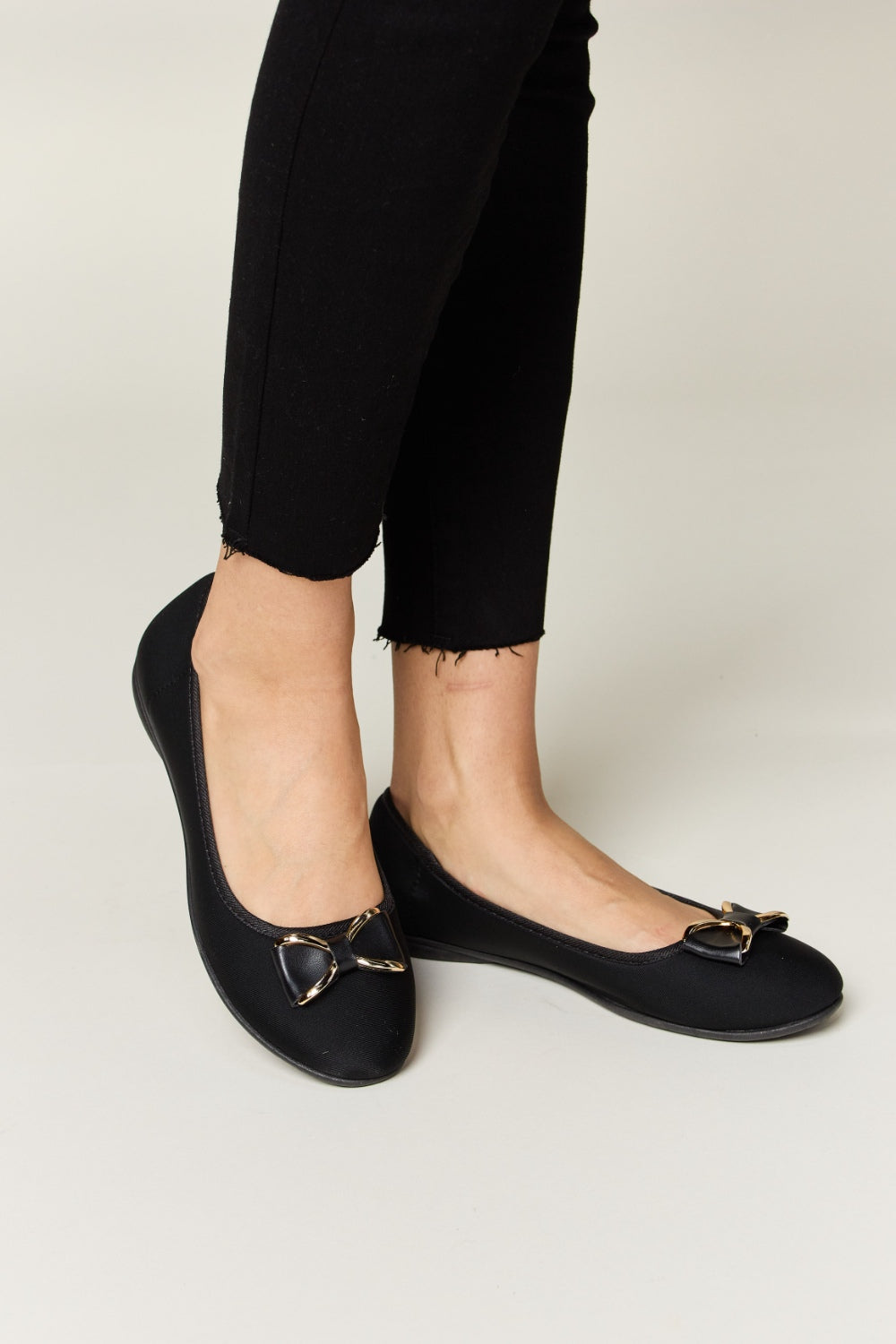 Metal Buckle Flat Loafers - Body By J'ne