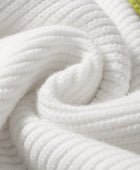 Contrast Half Zip Drop Shoulder Sweater