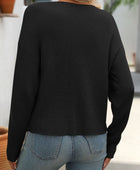 Round Neck Long Sleeve Sweater