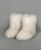 Thermal Fuzzy Platform Boots