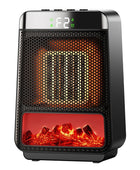 3D Dynamic Flame Bathroom/Bedroom 1500W Portable ECO Electric Heater