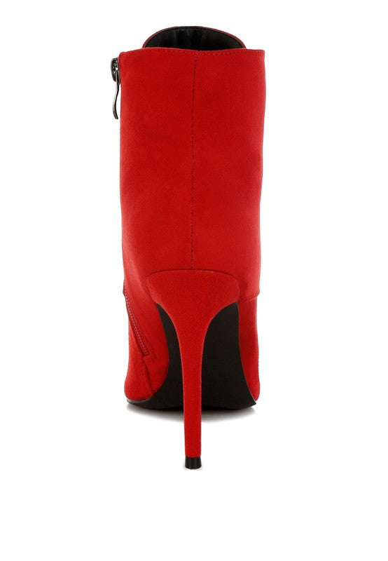 Agmati Lace Up Stiletto Boots - Body By J'ne