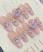 Handmade Princess French Armor Nails