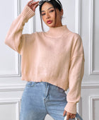 Turtleneck Long Sleeve Sweater