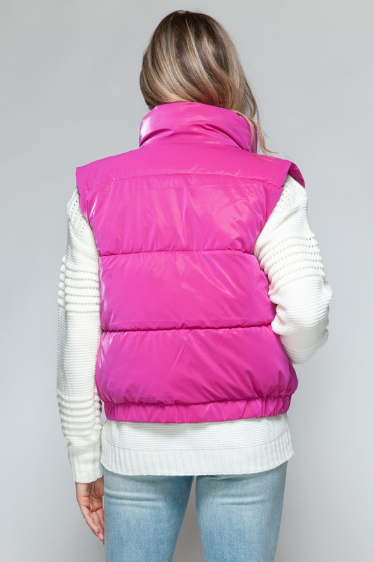 Snobbish Fine Fur Lining Quilted Vest - Body By J'ne