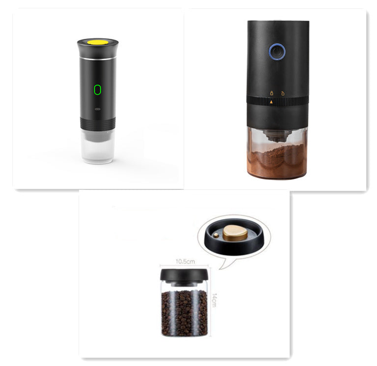 PORTABLE ESPRESSO/COFFEE MACHINE FOR TRAVEL/CAMPING/OFFICE - Body By J'ne