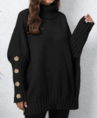 Turtleneck Long Sleeve Sweater