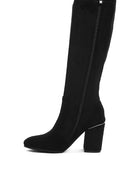 Saloniki Microfiber Calf Boots