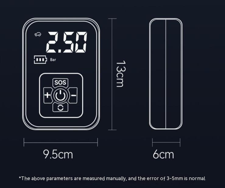 Car Wireless Air Portable Inflatable Instrument - Body By J'ne