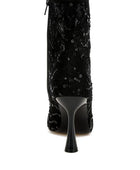 Samia Sequin Lace Boots