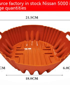 Air Fryer Silicone Food Grade Baking Tray - Body By J'ne