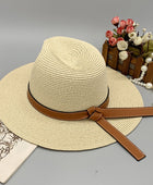 Wide Brim Paper Braided Hat - Body By J'ne