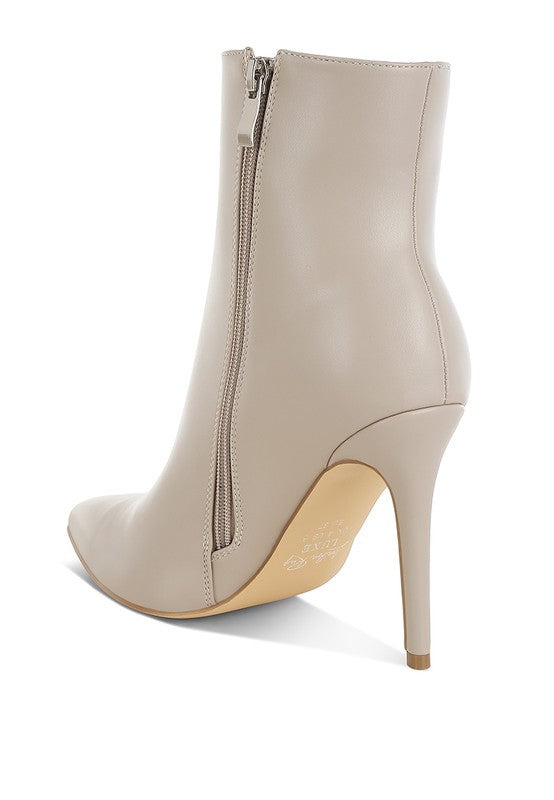 Kalina Rhinestones Chain Detail Boots - Body By J'ne