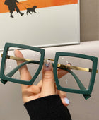 Thick Frame Square Anti-blue Light Glasses Frame