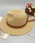 Wide Brim Paper Braided Hat - Body By J'ne