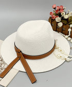 Wide Brim Paper Braided Hat - Body By J'ne