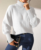 Turtleneck Long Sleeve Sweater