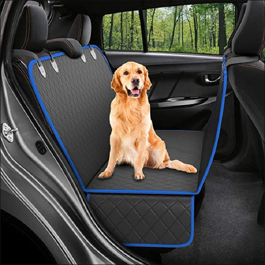 Dog Back Seat Car Cover and Hammock with Mat, Zipper And Pocket For Travel - Body By J'ne