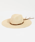 Rope Strap Wide Brim Weave Hat - Body By J'ne