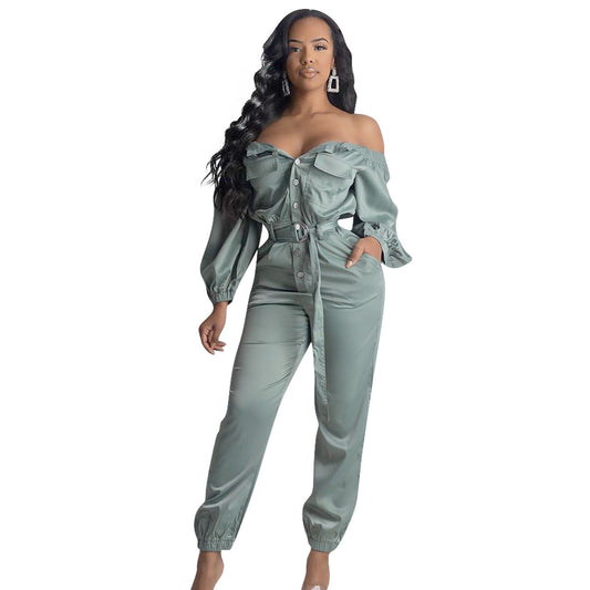Roof Top Mingles & Mimosas Jumpsuit - Body By J'ne