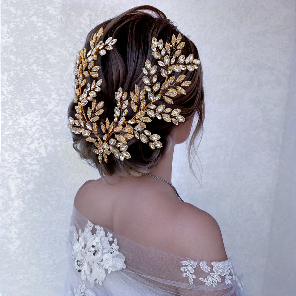 Luxury Rhinestone Bridal Hair Accessory - Body By J'ne