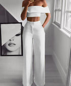 Fierce Cropped Top + Long Trousers Set - Body By J'ne