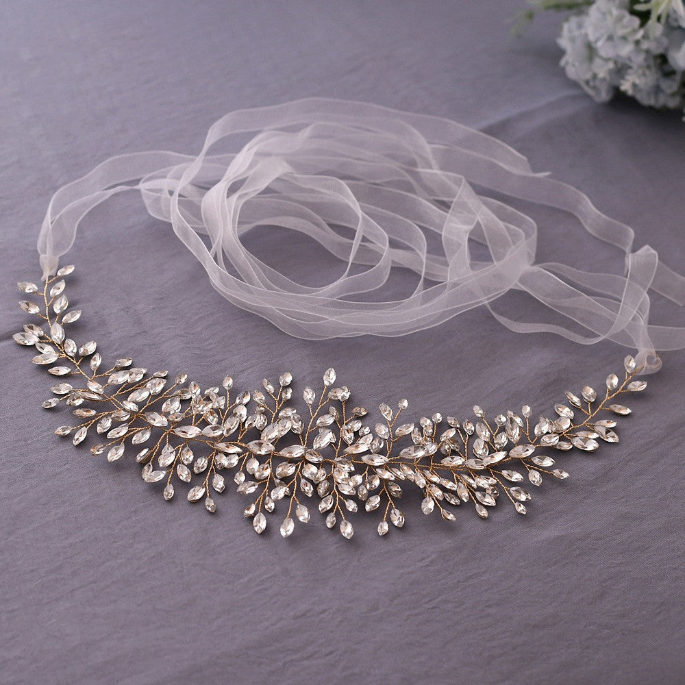 Luxury Rhinestone Girdle Belt - Body By J'ne