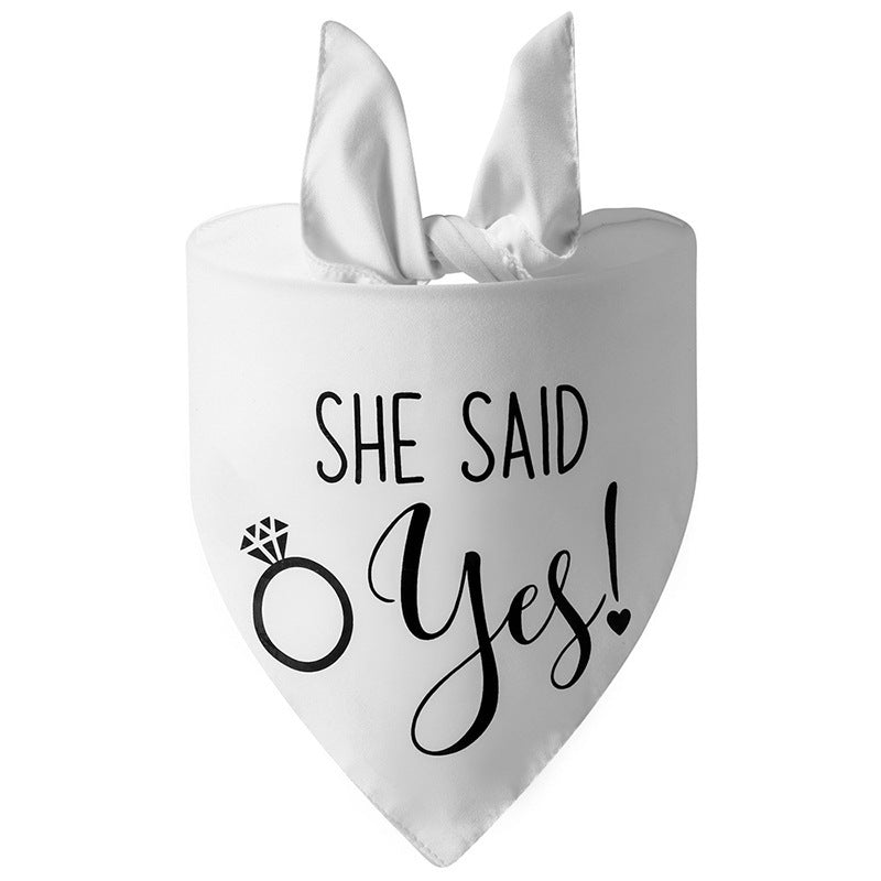 Dog Wedding Bandana - Body By J'ne