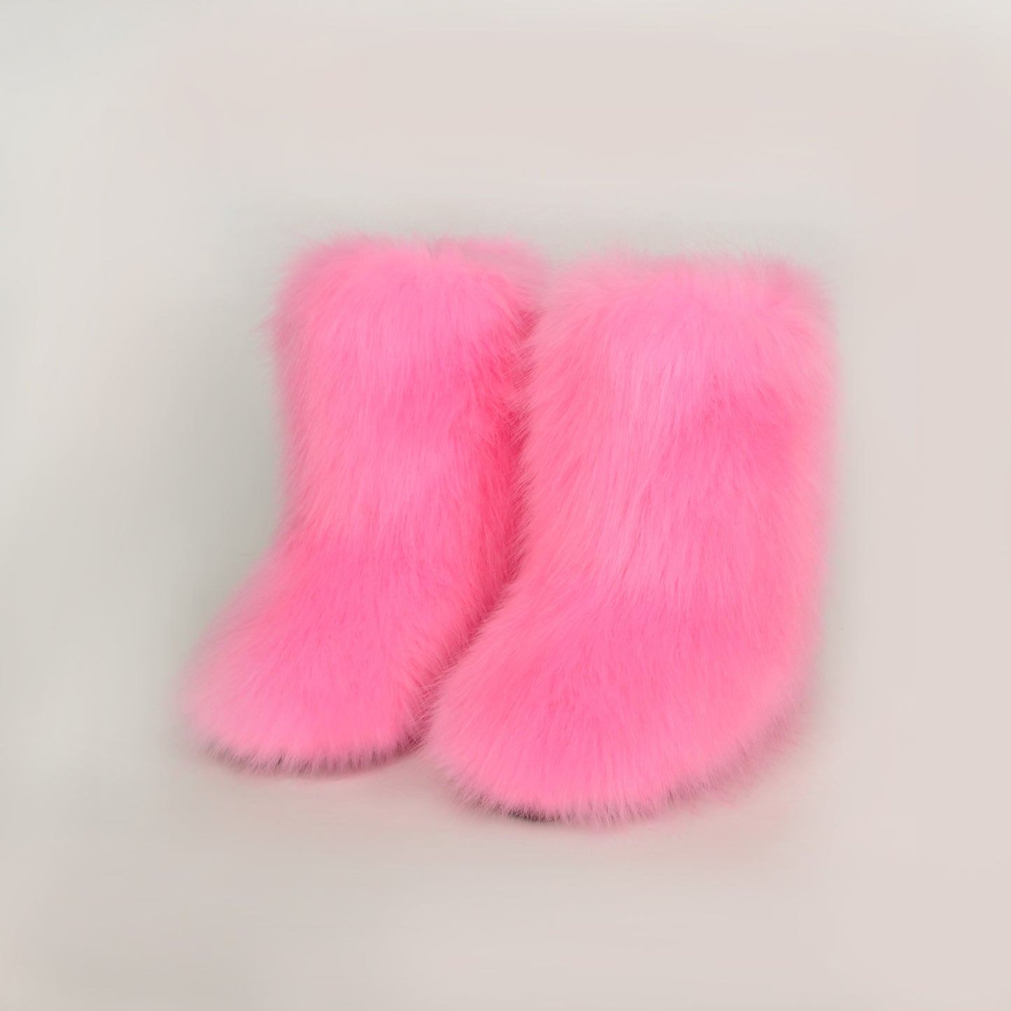 Thermal Fuzzy Platform Boots - Body By J'ne