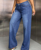 Wide Leg Jeans with Pockets