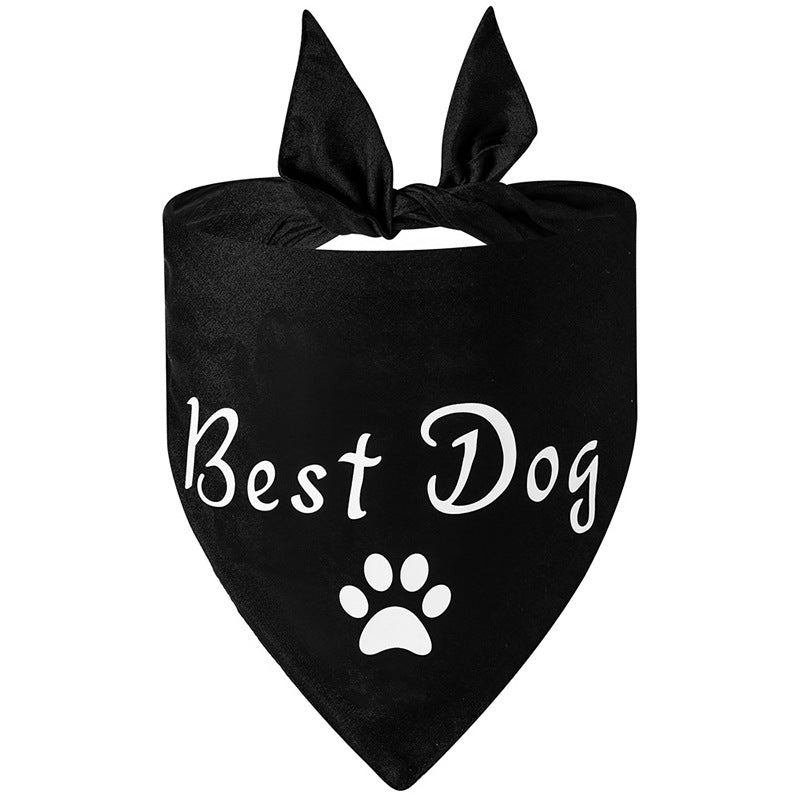 Bandana de boda para perros