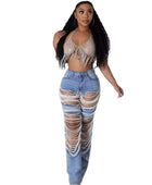Gilded Denim Jeans - Body By J'ne