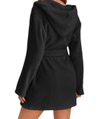 Tie Waist Hooded Robe - Body By J'ne