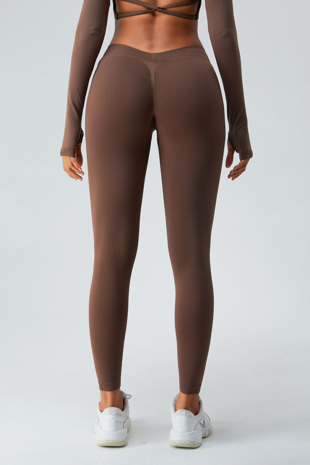 Mid-Rise Waist Active Pants - Body By J'ne