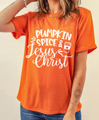 PUMPKIN SPICE & JESUS CHRIST T-Shirt - Body By J'ne