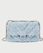 Denim Chain Bag - Body By J'ne