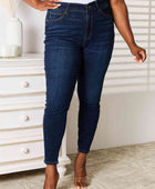 Full Size Skinny Jeans with Pockets - Body By J'ne