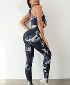 Printed Crisscross Wide Strap Jumpsuit - Body By J'ne