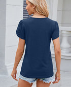 V-Neck Short Sleeve T-Shirt - Body By J'ne