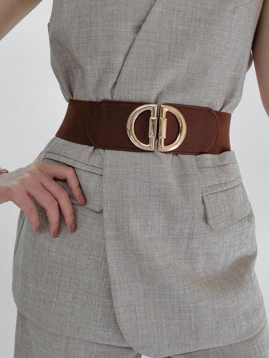 D Buckle Elastic Belt - Body By J'ne